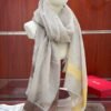Loro Piana premium checkered scarf, 100% pure cashmere, size: 200x100cm