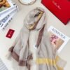 Loro Piana premium checkered scarf, 100% pure cashmere, size: 200x100cm