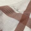Loro Piana premium checkered scarf, 100% pure cashmere, size: 200x100cm