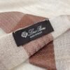 Loro Piana premium checkered scarf, 100% pure cashmere, size: 200x100cm