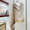 Loro Piana premium checkered scarf, 100% pure cashmere, size: 200x100cm