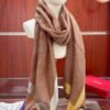 Loro Piana premium checkered scarf, 100% pure cashmere, size: 200x100cm
