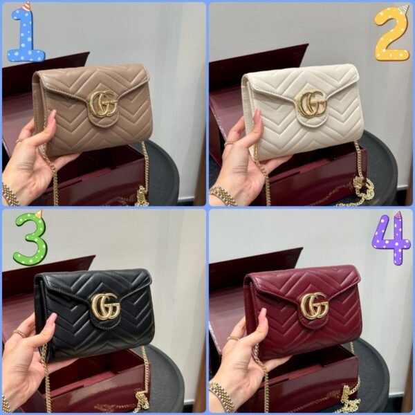 GUCCI envelope bag Marmont woc chain bag size 20cm