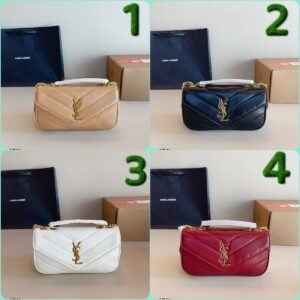 YSL sheepskin chain bag 29x8x17cm